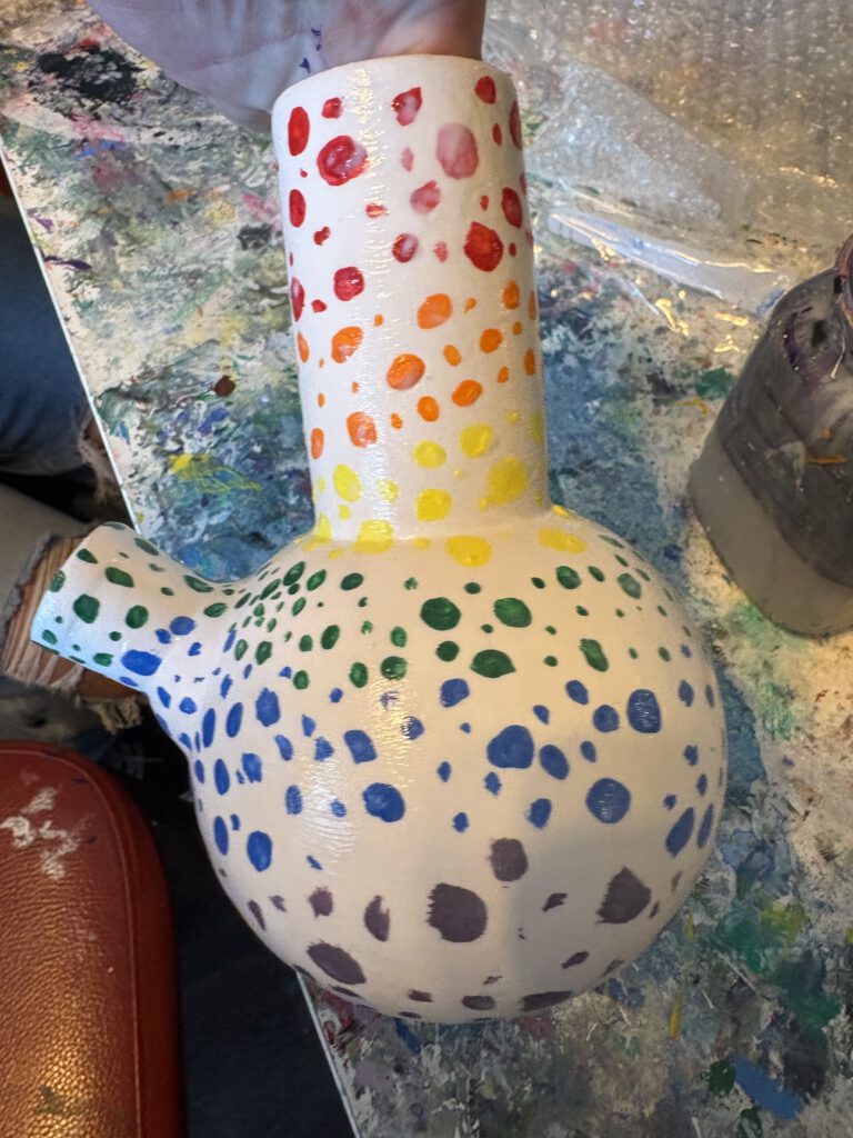 Bong rainbow - Canvas, Corks & Forks